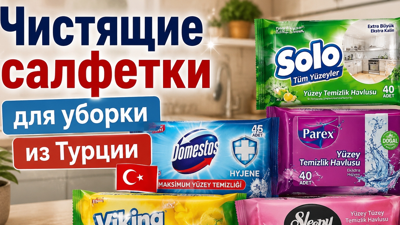 Турецкие чистящие салфетки, стоят ли они своих денег?