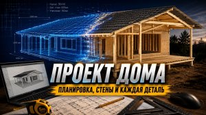 #Проект каркасного дома своими руками. #Планировка, конструктив и 3D-модель  | #Усадьба 1