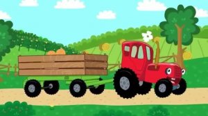 ✅Мультик для Детей «Красный трактор» 🚜