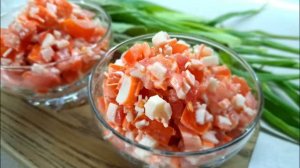 Просто и вкусно! Свежие идеи для вашего салата!😋😋😋