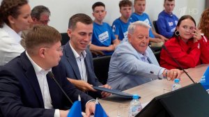 Герой России Владислав Головин встретился с активистами молодежных организаций Пермского края.