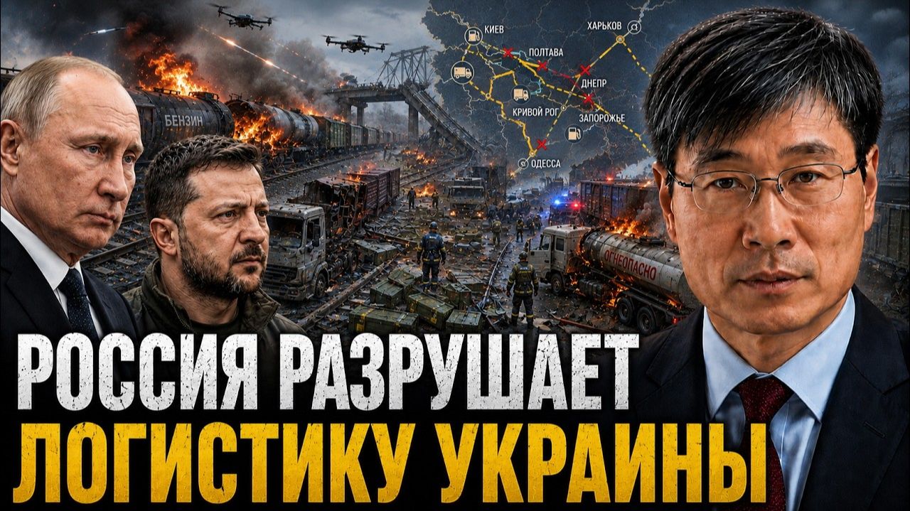 РОССИЯ РАЗРУШАЕТ ЛОГИСТИКУ УКРАИНЫ