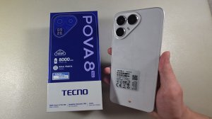ОБЗОР TECNO POVA 8 8/128GB (ПЛЮСЫ И МИНУСЫ)