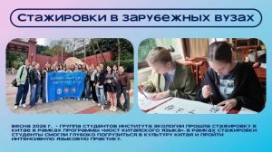Программа профессиональной переподготовки «Переводчик» в институте экологии
