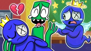 РАДУЖНЫЕ ДРУЗЬЯ — ПРОЩАЙ СИНИЙ! | Poppy Playtime/Rainbow Friends — Анимации на русском