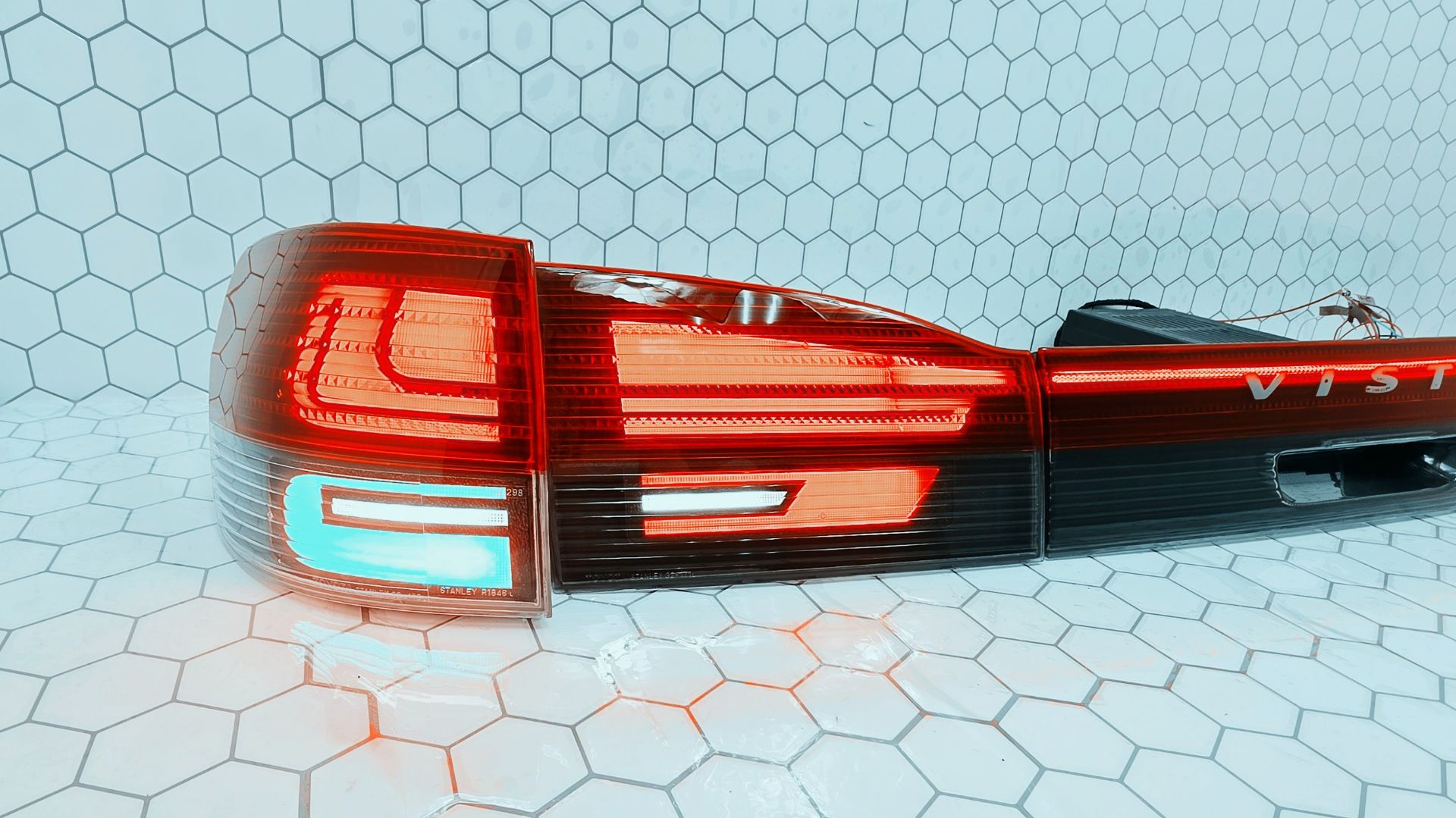 Chevrolet Express фары хром с мощными Bi led