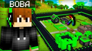 Я ТАЙНО ПРОНИК В ДЕРЕВНЮ ПРОПАВШЕГО ДРУГА ВОВЫ В МАЙНКРАФТ | Компот Minecraft