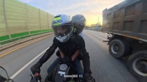 yamaha fz6  везу друга