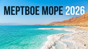 Наша поездка на Мертвое море. Единственный нормальный пляж в городке Эйн Бокек. 2026 на Мертвом море