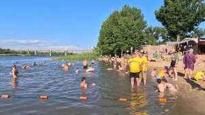 Пляж Зелёного острова . Июнь 2026 год Ростов-на-Дону