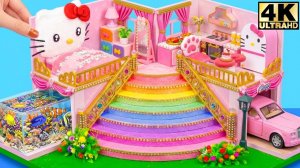 НЕРЕАЛЬНЫЙ дом мечты Hello Kitty с радужной лестницей и мини-аквариумом! 😍