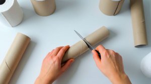 Не выбрасываю втулки от бумажных полотенец 🔥 Вторичная переработка в полезные вещи для дома