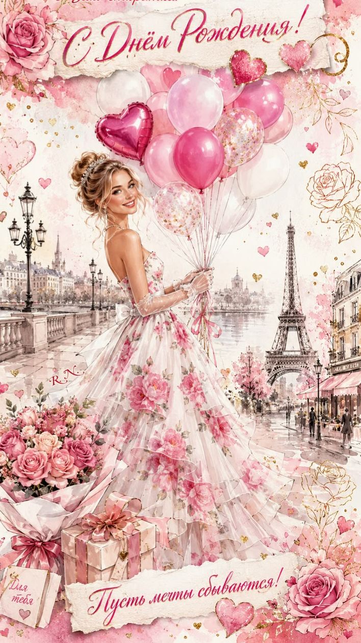 Доченька, с днем рождения! Ты — наша радость и гордость 💖