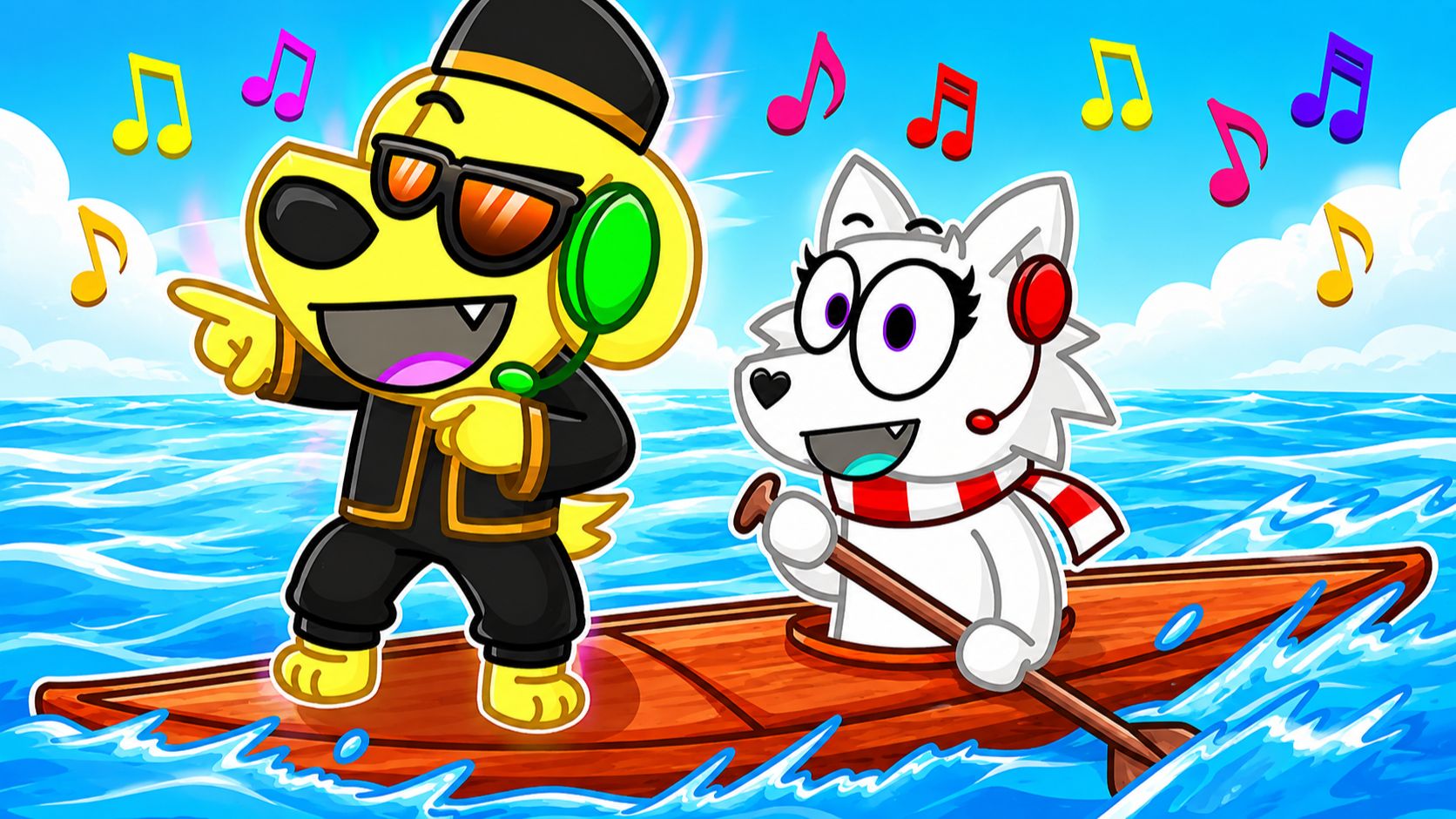 😱 ИЗ НУБА В AURA FARMER В KAYAK RACING! РОБЛОКС! ROBLOX!