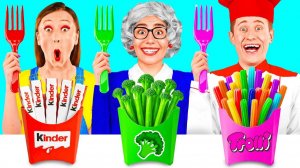 Кулинарный Челлендж# Я против Бабушки # Потрясающие Кухонные Хитрости от