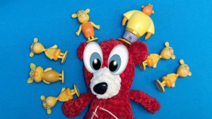 Оранжевая Корова. Медведь Костя. Игрушки для детей. Игрушка.