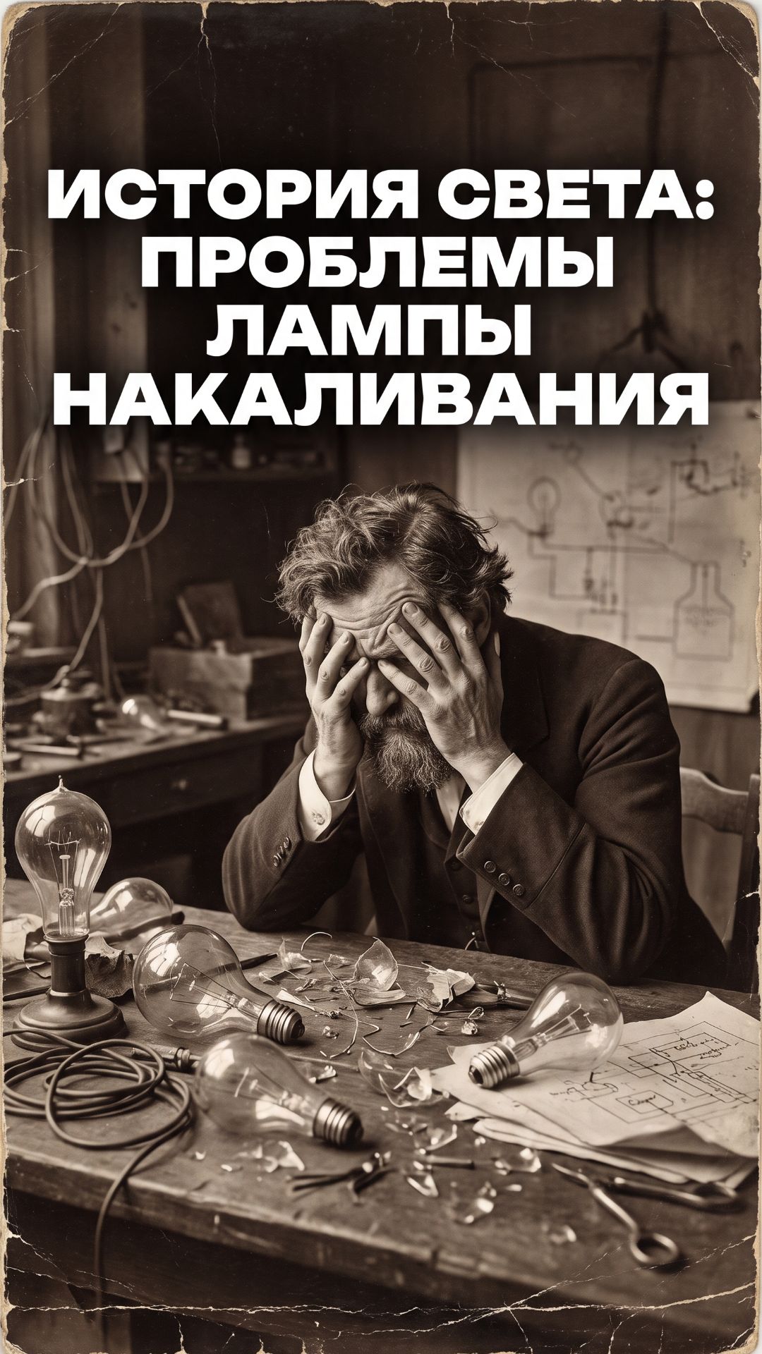 ИСТОРИЯ СВЕТА: Проблемы ламп накаливания