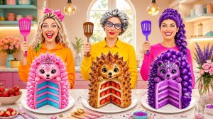 КУЛИНАРНЫЙ ЧЕЛЛЕНДЖ | Барби и Руми соревнуются с бабушкой на кухне