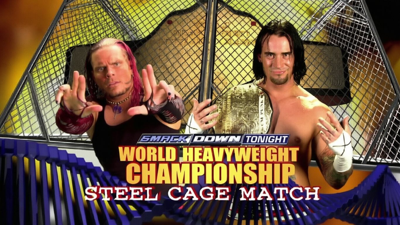 Jeff Hardy Vs CM Punk (Loser Leaves WWE, WWE SmackDown, 2009-08-28)
