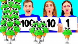 100 Слоев Еды Челлендж _ Забавная Кулинарная Битва