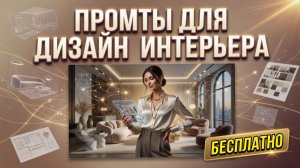 Промты для дизайна интерьера: Готовые ИИ промты для интерьера в нейросети бесплатно