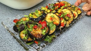 🍆 Баклажаны по-новому! Готовлю всё лето!САЛАТ-ЗАКУСКА из баклажанов с