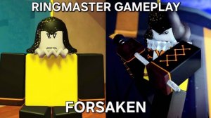 Победа с грядущим RINGMASTER SURVIVOR - Forsaken (Roblox)