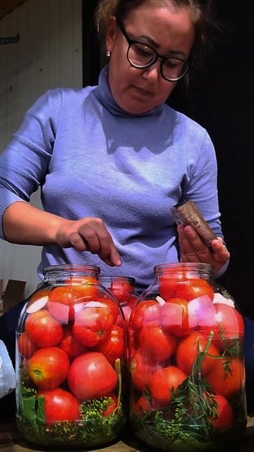 Маринуем помидоры. Заготовки на зиму