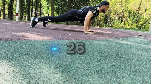 Тренировка 50 отжиманий за 1 подход 💪
