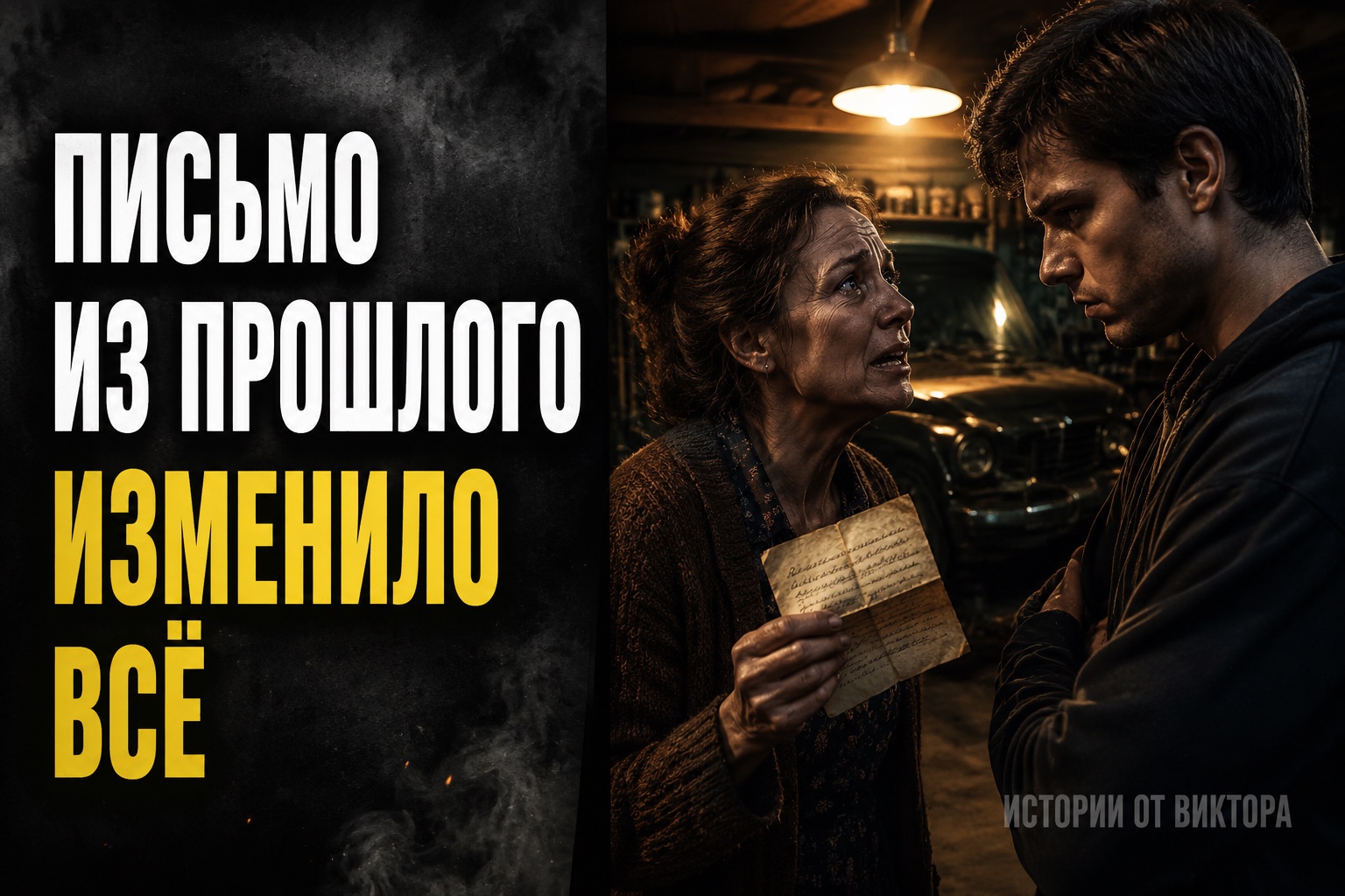 Сын нашёл письмо от женщины из прошлого отца