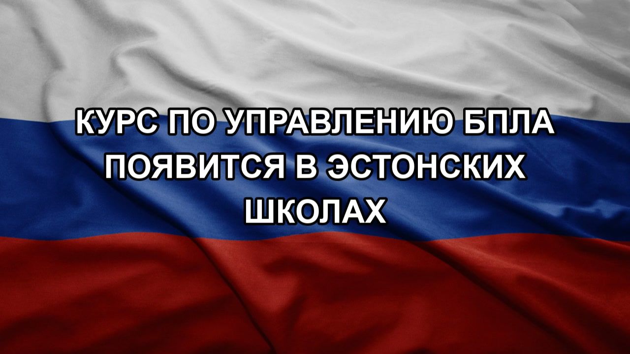 Курс по управлению БПЛА появится в эстонских школах