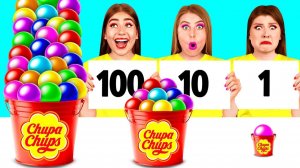 100 Слоев Еды Челлендж # Смешные Моменты от