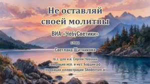 ♬ Не оставляй своей молитвы - ВИА «ЧебуСветики»