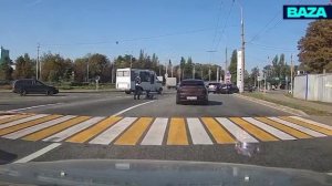 В Донецке задержали мотоциклиста, наехавшего на сотрудника ГАИ.