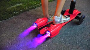 Jet Scooter Новый Реактивный Самокат Полины. Видео для детей super polina