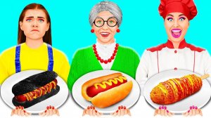 Кулинарный Челлендж# Я против Бабушки # Умные Гаджеты или Лайфхаки