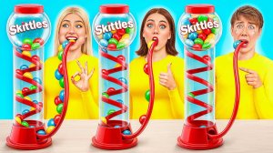 Быстрая Средняя или Медленная Скорость Еды Челлендж # Кухонные Войны от Multi DO Challenge