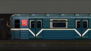 Прибытие на закрытую станцию Театральная | Симулятор Ленинградского метро 2D Правобережная линия.