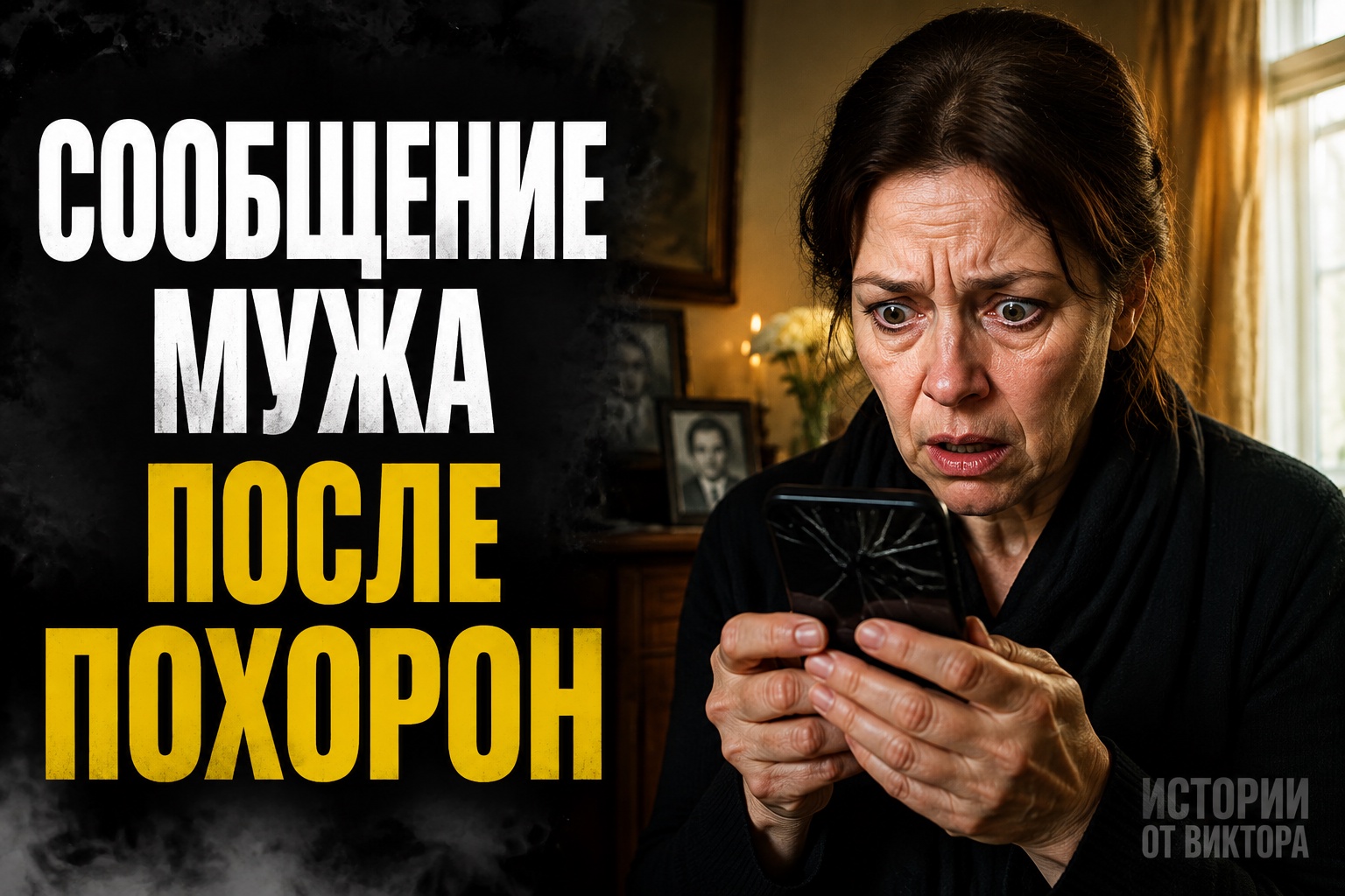 После похорон мужа пришло сообщение о сыне