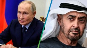 Путин и президент ОАЭ обсудили пути достижения стабильности в Персидском заливе