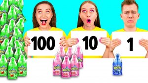 100 Слоев Еды Челлендж # Вкусные Рецепты