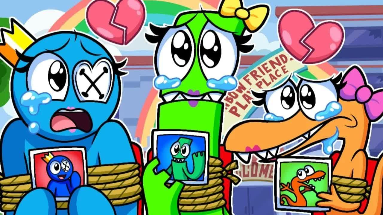 РАДУЖНЫЕ ДРУЗЬЯ — ОНИ ДЕВОЧКИ?! | Poppy Playtime/Rainbow Friends — Анимации на русском