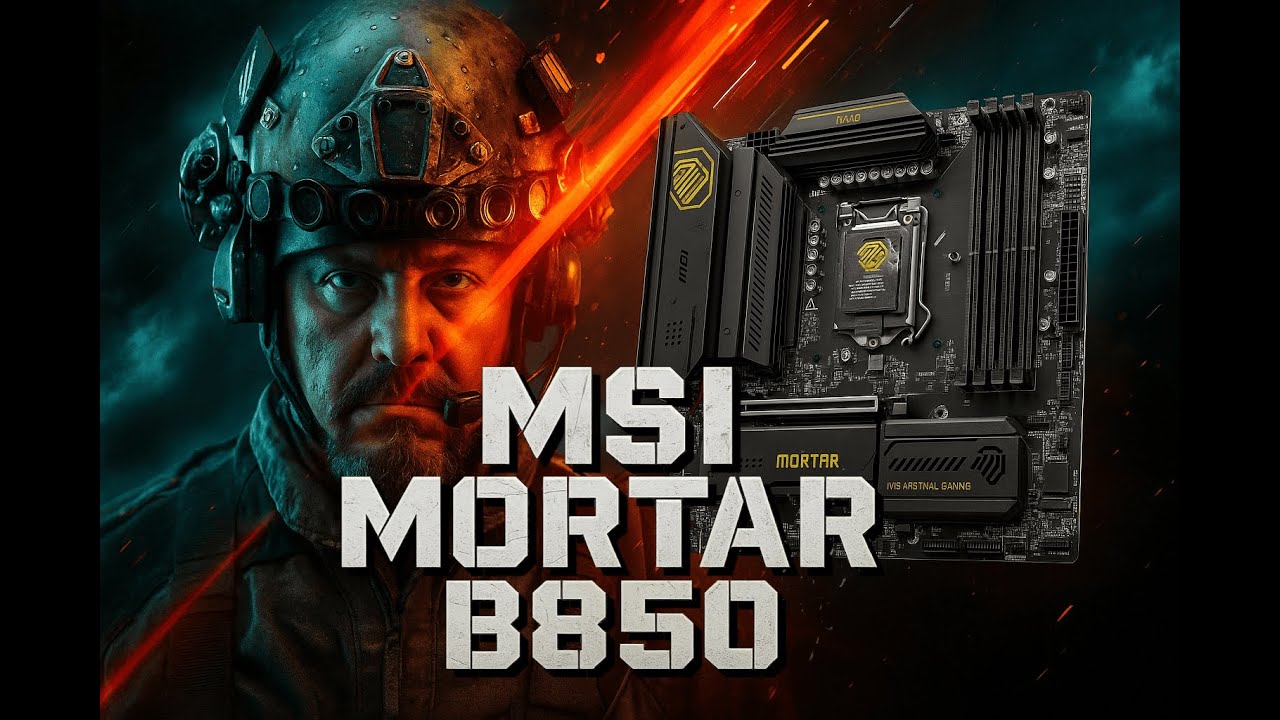 MSI MAG B850M Mortar WiFi — Полный Обзор и Сборка ПК 2025