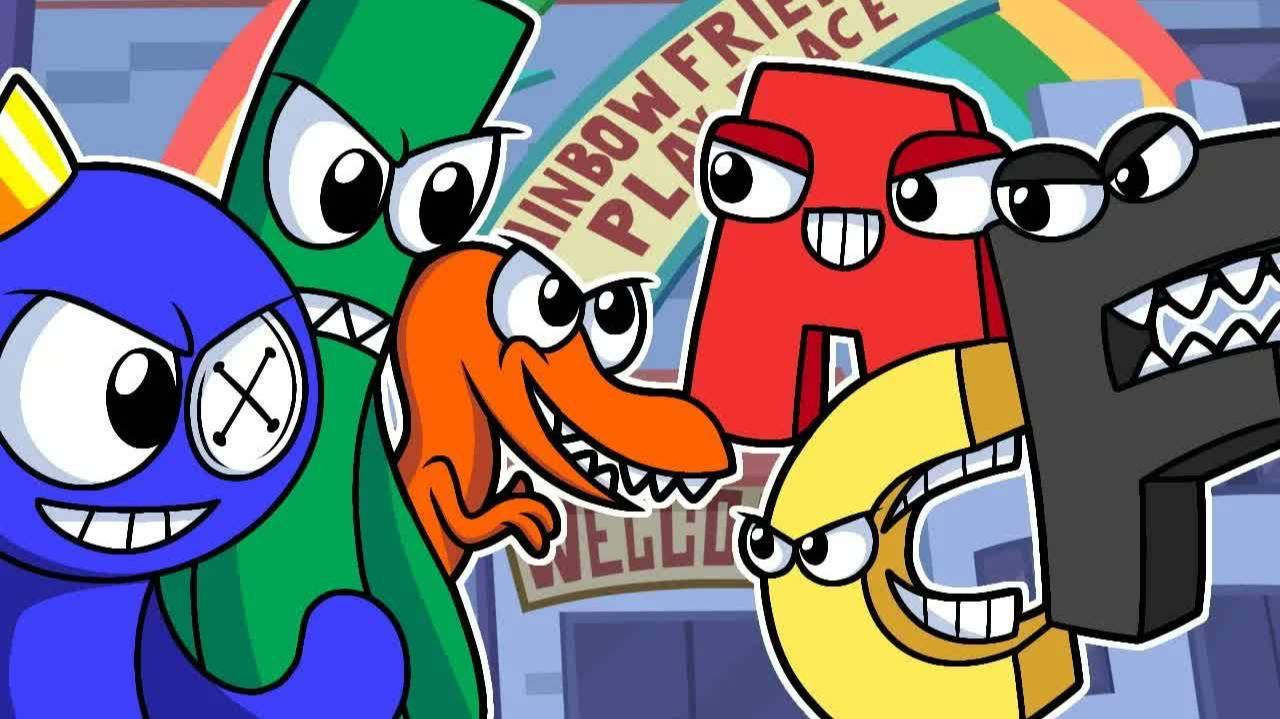 РАДУЖНЫЕ ДРУЗЬЯ — ДИКИЙ РЕЙВ! | Poppy Playtime/Rainbow Friends — Анимации на русском