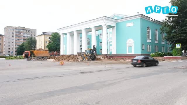 В Сафоновском  округе продолжается активная работа по благоустройству.