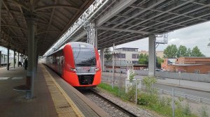 Электропоезд ЭС1П-042 «Ласточка» станция МЦК Окружная 8.07.2026