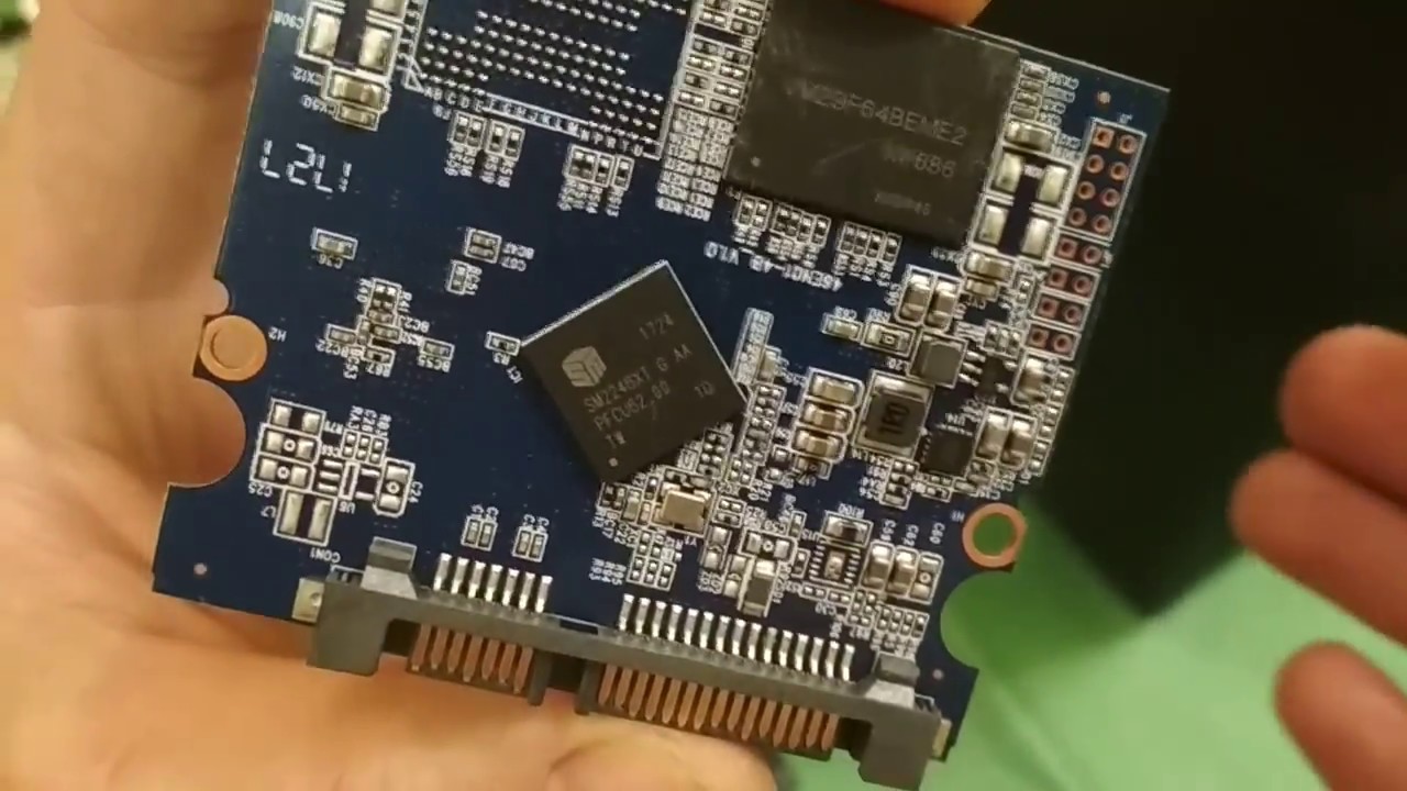 Ssd диск Sunbow из Китая Обзор@Внутринности