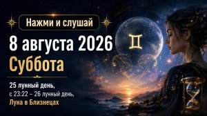 8 августа 2026 - Врата Льва, гороскоп.