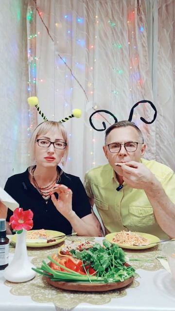 Дайкон😋😋😋,фрагмент мукбанга