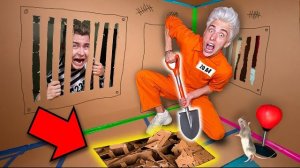Побег Из КАРТОННОЙ ТЮРЬМЫ Челлендж ! А4 Влад а4 Видео а4 Влад а4 Бумага Влад а4 Бумага А4 а 4 ВЛАД